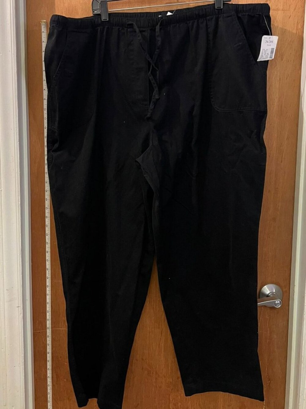 Size 26WS - Essentials - NWT - Black Pants - W48"xL29"